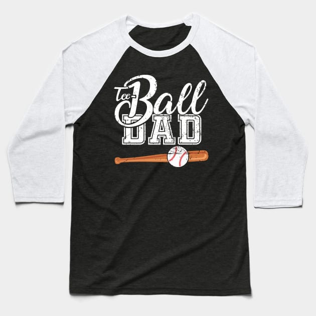 Teeball Dad - Funny Baseball - Father's Day 2021 Baseball T-Shirt by Charaf Eddine